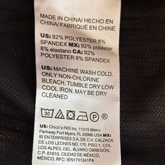 Chico's Size 3 Brown Black Leopard Animal Print Sheer Cardigan Women's Size XL - Picture 14 of 14